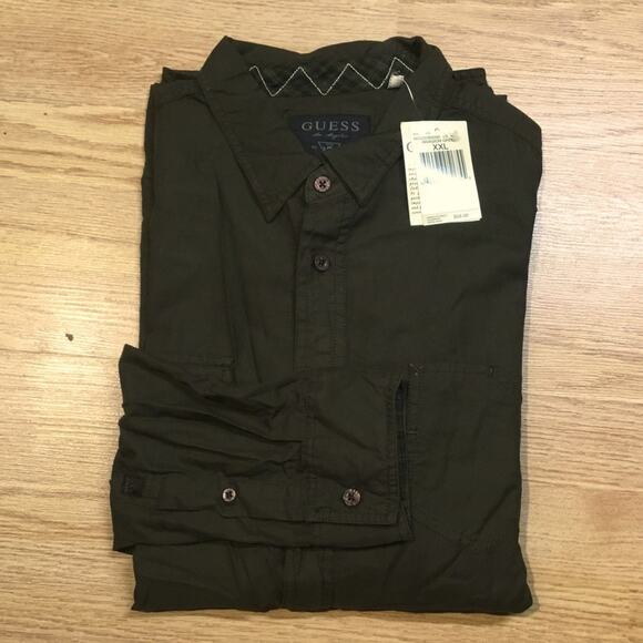 NWT Guess Button Down Shirt - Picture 1 of 7
